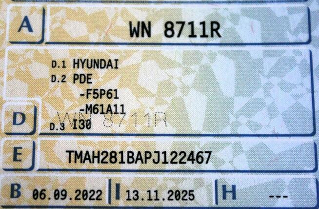 Hyundai i30 Gwarancja Salon PL Kamera Cofania FV23% 1.0 T-GDI 120KM LED Android