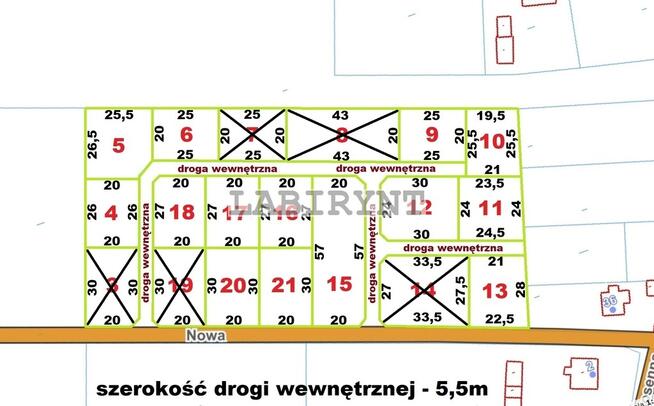 Rzerzęczyce 1132m2 budowlana, objęta mpzp, bez pcc
