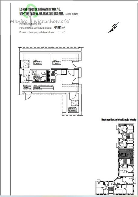 Mieszkanie Tczew, Kaszubska