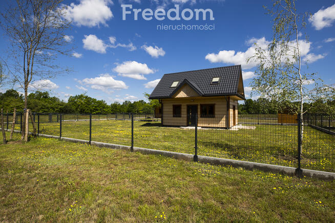 Dom drewniany 70m2 | 7ar | widok na las – Radawa