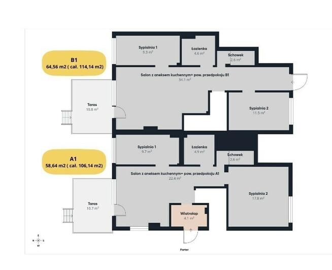 Mieszkania stan deweloperski - kameralna zabudowa