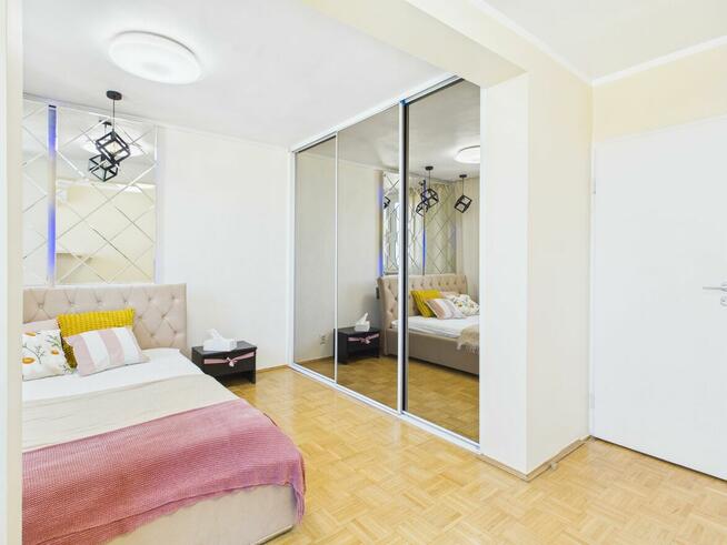 4 pokojowe zadbane mieszkanie z balkonem z panoramą W-wy