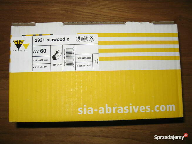 Taśma taśmy 10szt. SIA 110x620mm Bosch Festool Hitachi