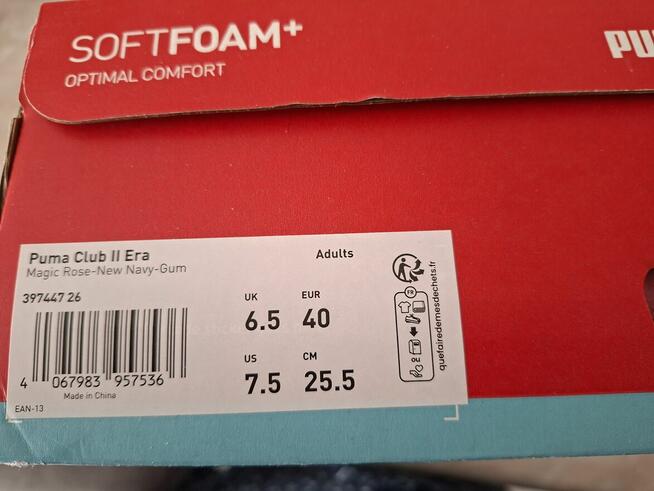 Różowe adidasy damskie Puma