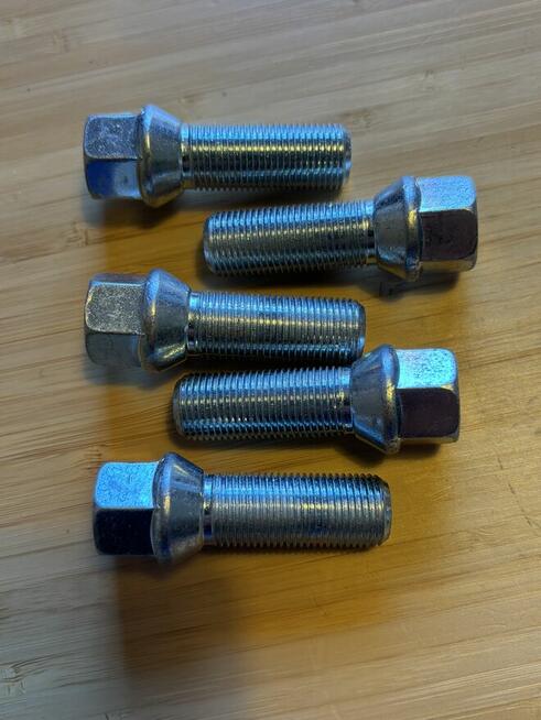 Śruby M14x1.5x27 KULA – Oryginał VAG (Klasa 10.9) – Kp 5 szt