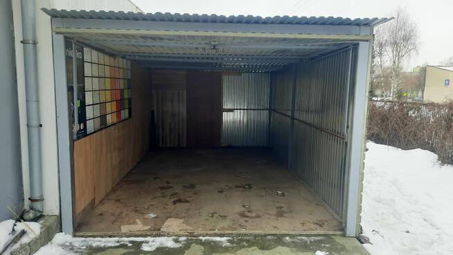 Duży garaz Blaszak Rosochy 16m2 plus miejsce na auto z boku
