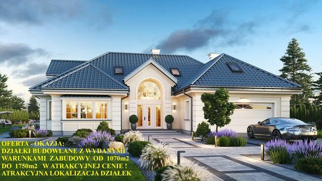 Działki budowlane od 1070m² do 1750m2 w pobliżu m.Kołobrzeg!