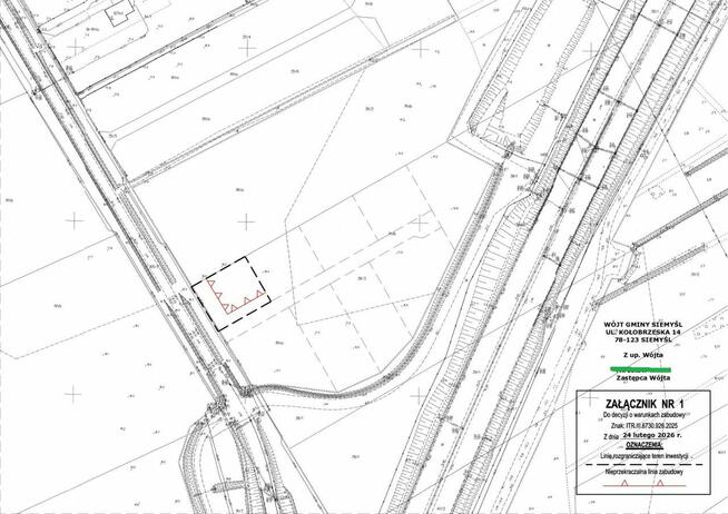 Działki budowlane od 1070m² do 1750m2 w pobliżu m.Kołobrzeg!