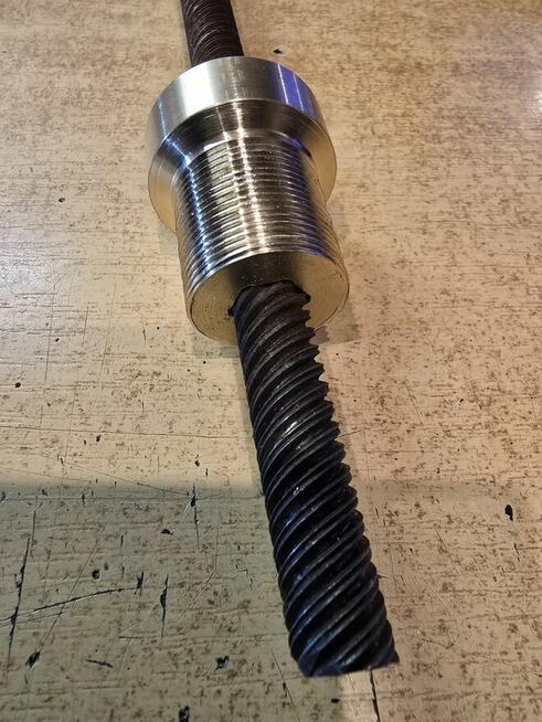 2x Tuleja mosiężna do naprawy siłownika Euromatic Proteco ..