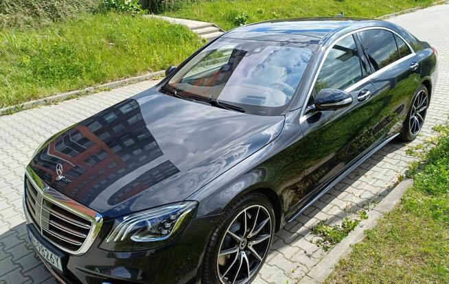 Dywaniki gumowe Mercedes S klasa Long W222-Oryginał-Używane