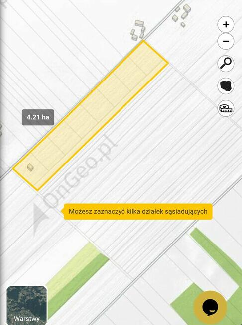 Atrakcyjna działka w miejscowości Sierskowola gmina Ryki
