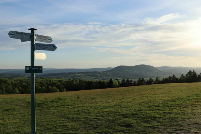 Działka w Beskidzie Niskim z widokiem na górę Cergową