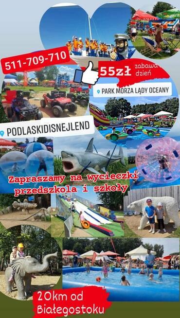 WYCIECZKA do Park Rozrywki 20km od Biał- Dorożki #parkmorza