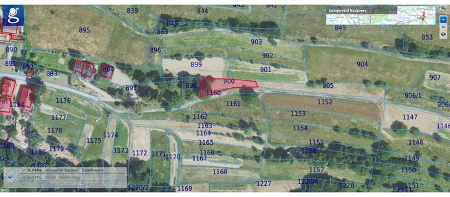 Działka w Beskidzie Niskim z widokiem na górę Cergową