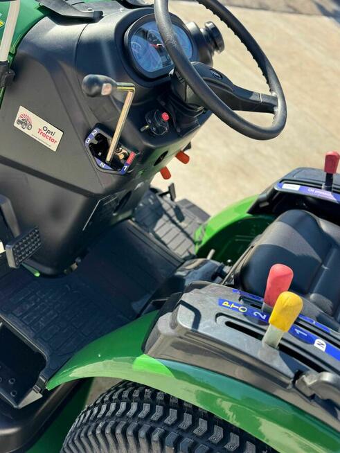 Traktorek LAND z kosiarką międzyosiową Seria X25,4x4,25hp