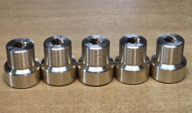 2x Tuleja mosiężna do naprawy siłownika Euromatic Proteco ..