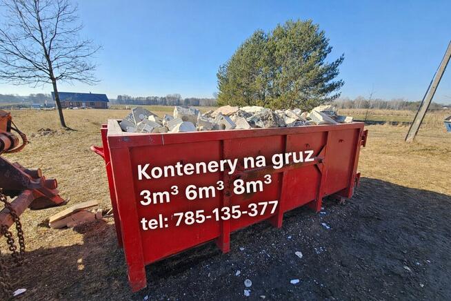 Kontenery na gruz i odpady zielone. Kontenery 3m3 6m3 8m3