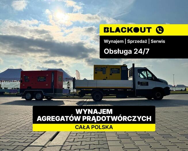 Agregaty Prądotwórcze | Wynajem 24/7 | 3kW - 500kW |Szczecin