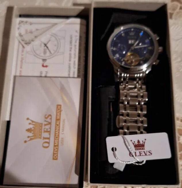 Nowy męski zegarek OLEVS