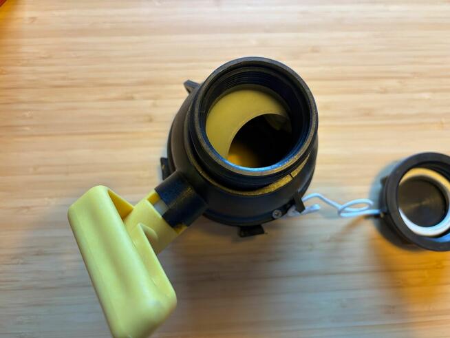 Zawór do zbiornika IBC / mauzera 2– nowy – przymierzany