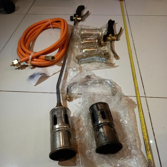 PALNIKI DEKARSKIE dwa palnik dysze 2x60mm 50mm 35mm 25mm