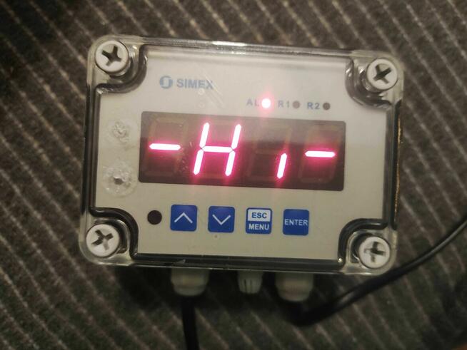 Miernik Regulator temperatury sterownik Simex SRP-N118