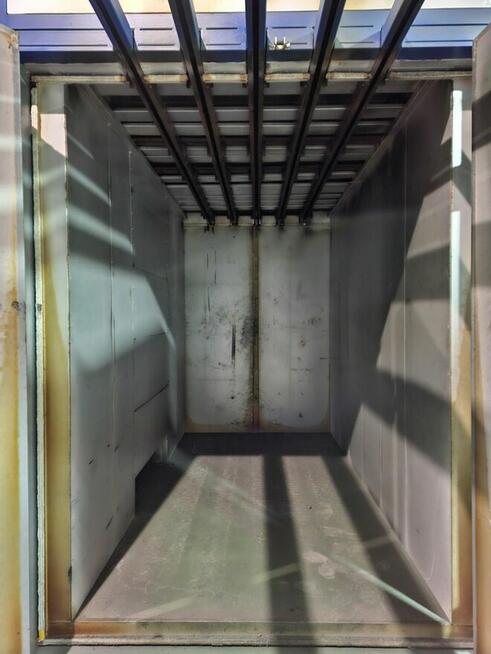 Kompletna linia lakierni proszkowej, kabina + piec + transpo