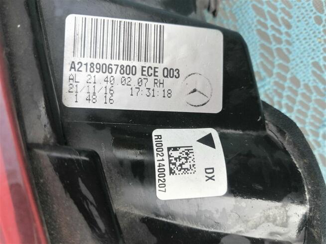 Lampa tylna Mercedenz Benz