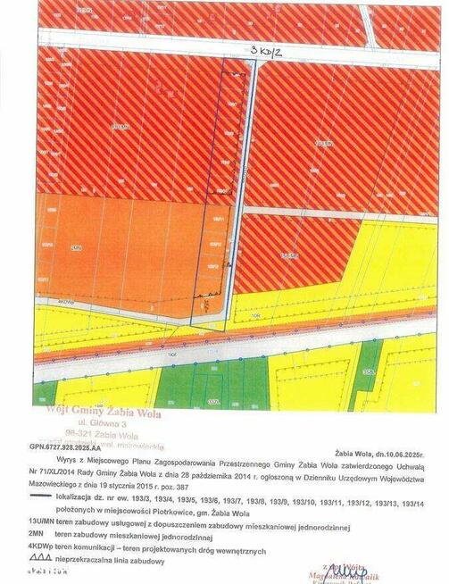 Działka z POZWOLENIEM na BUDOWĘ i PROJEKTEM 2 DOMY po 88m2