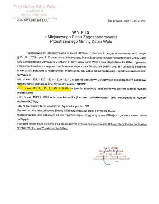 Działka z POZWOLENIEM na BUDOWĘ i PROJEKTEM 2 DOMY po 88m2