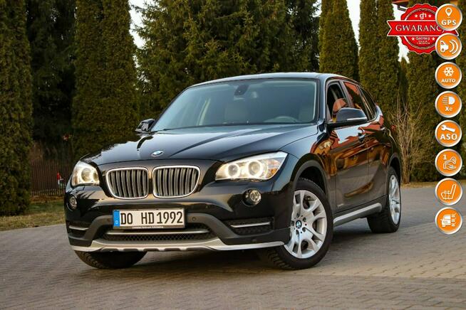 BMW X1 Bi-Ksenon Nawigacja Poł Skóry Podgrzewane Fotele Lift 1właściciel
