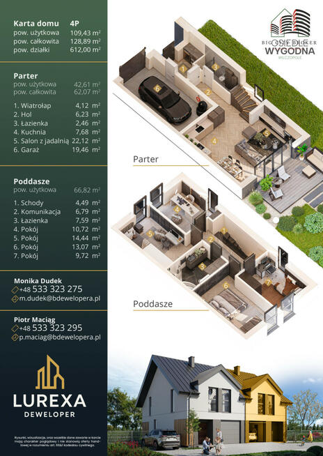 Dom Wilczopole gm. Głusk,