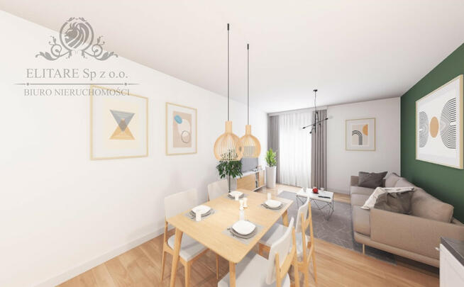 Mieszkanie 4pok, 70,21m2 z balkonem Krzyki, Brochów, Wrocław