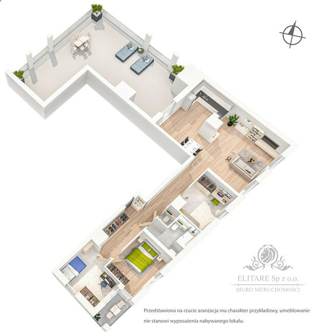 Apartament 4 pok. 100,85 + 2loggie 86,48/Os. Powstańców Śląskich obok Sky Tower