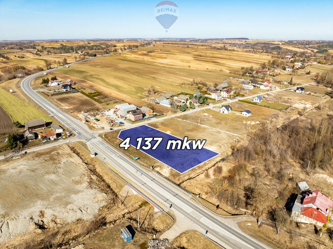 DZIAŁKA USŁUGOWA Z WZ PRZY DK7 | 2 KM OD S7