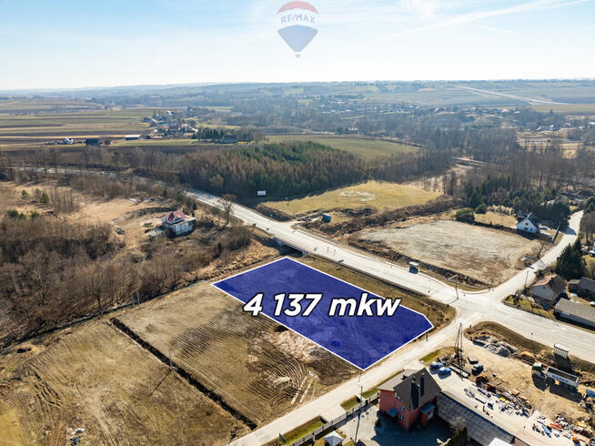 DZIAŁKA USŁUGOWA Z WZ PRZY DK7 | 2 KM OD S7