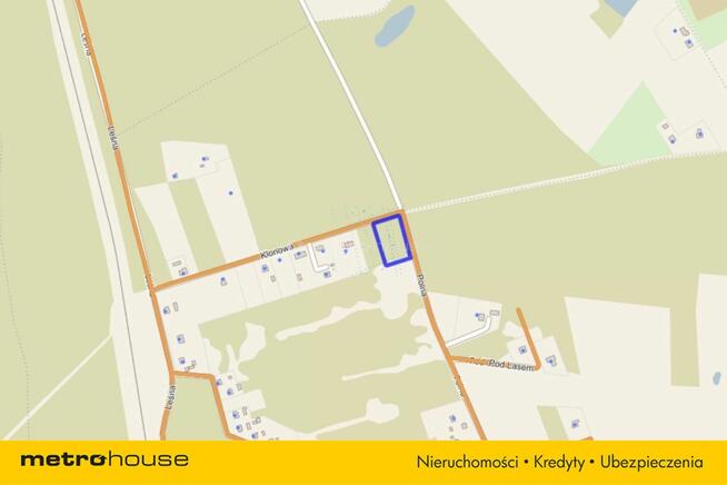 POWAŁKI działka budowlana na skraju lasu.