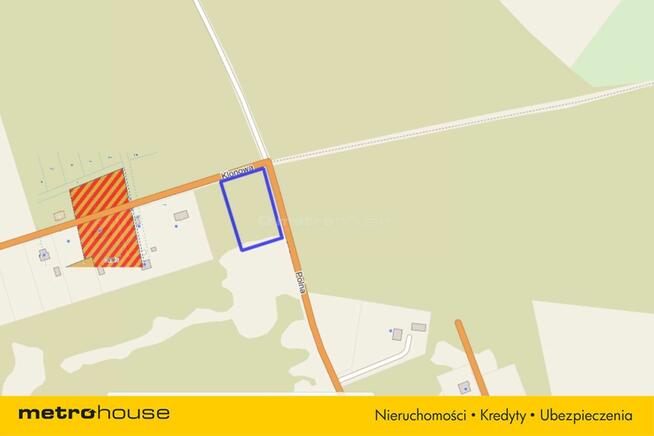 POWAŁKI działka budowlana na skraju lasu.