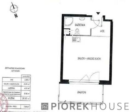 Kawalerka na Bielanach