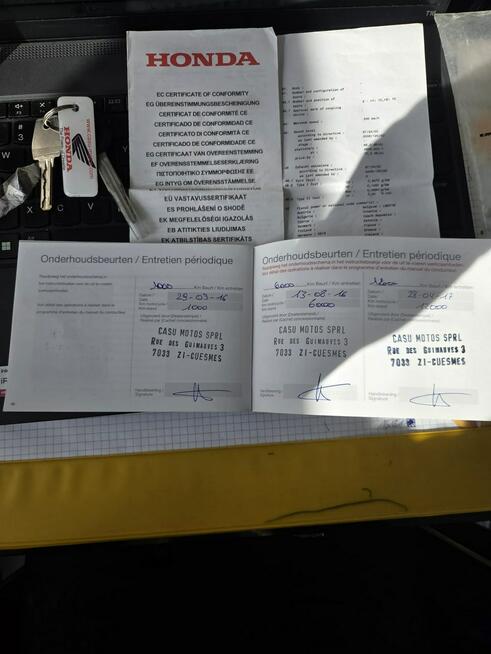 Honda CBF 1000 R 2016 KSIĄŻKA ABS Mały Przebieg Raty Transport Kufer GIVI