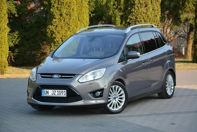 Ford Grand C-MAX 7-Foteli bi-Xenon Navi Skóry el.Klapa Blis Sony Keyles go 2XParktr.ASO