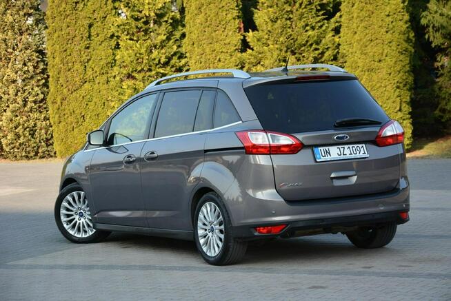Ford Grand C-MAX 7-Foteli bi-Xenon Navi Skóry el.Klapa Blis Sony Keyles go 2XParktr.ASO