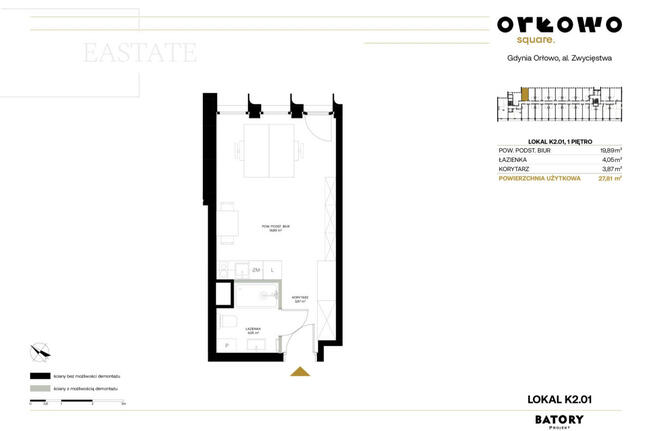 Lokal użytkowy Gdynia Orłowo, Zwycięstwa
