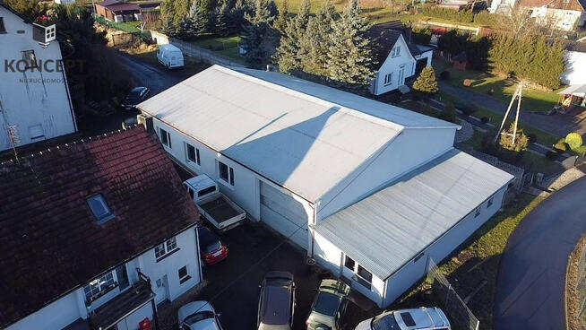 Na sprzedaż hala warsztatowa w Olszynie.