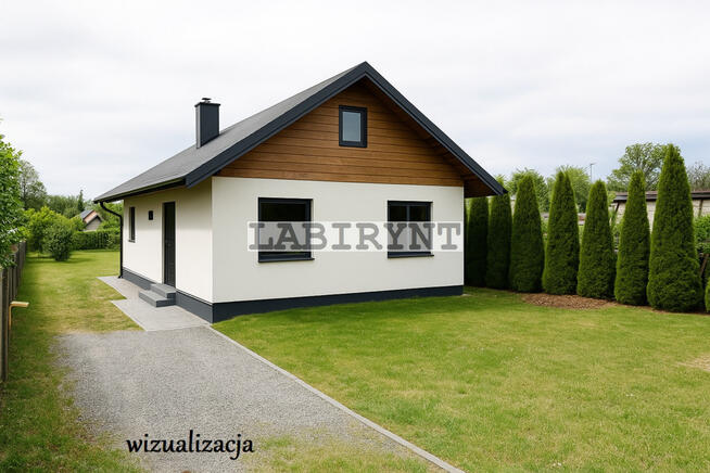 Kruszyna, 83m2, działka 1002m2, media w domu