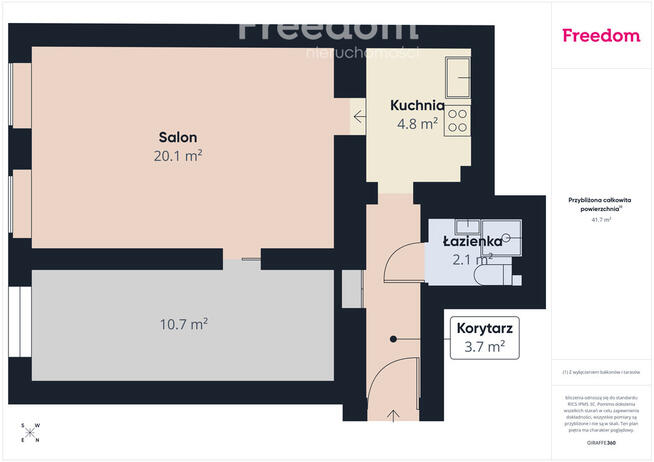 Klimatyczne 2 pokoje w kamienicy