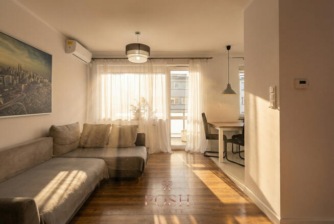 3 pok. | 2 miejsca w garażu | 2 balkony | Klima!