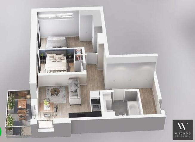 Mieszkanie Kraków Prądnik Czerwony