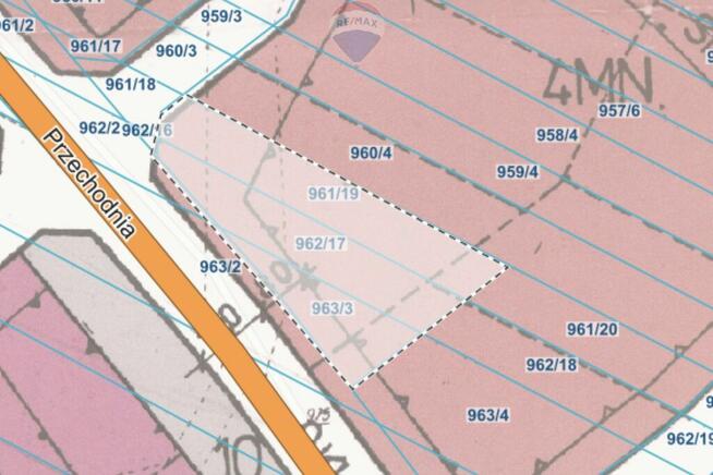 Nasielsk, Działka budowlana, MPZP, ul. Przechodnia
