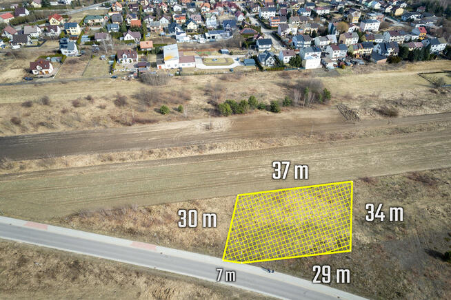 Działka budowlana z MPZP, Nasielsk, 1114 m2